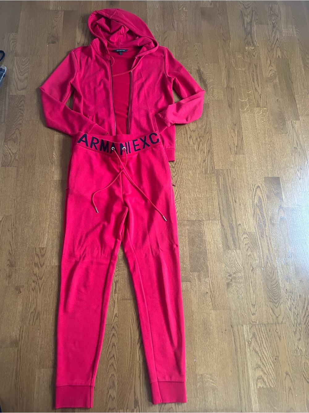 Armani Exchange Hot Pink Hoodie & Joggers Set